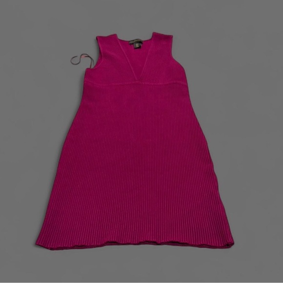 House of Harlow 1960 Magenta Ribbed Bodycon Dress Small - Picture 5 of 8